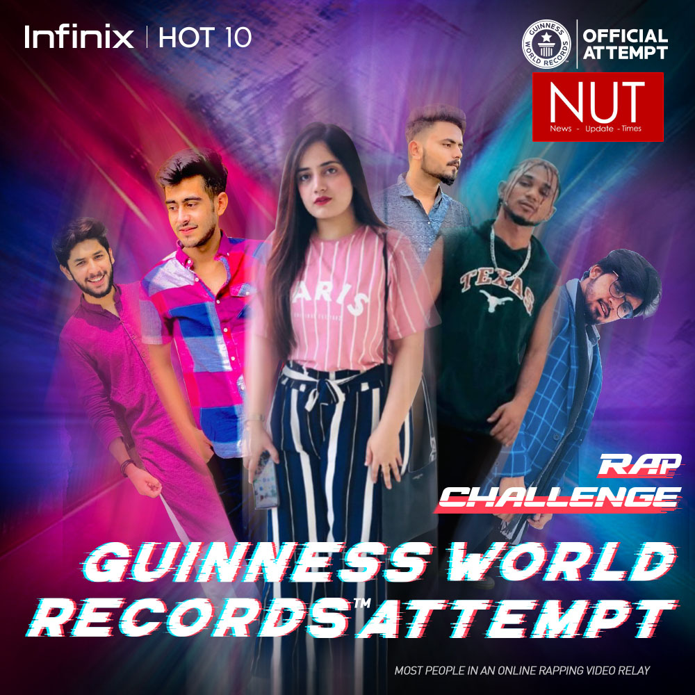 Infinix sets the GUINNESS WORLD RECORD for most people on Rap Video Relay -  News Update Times