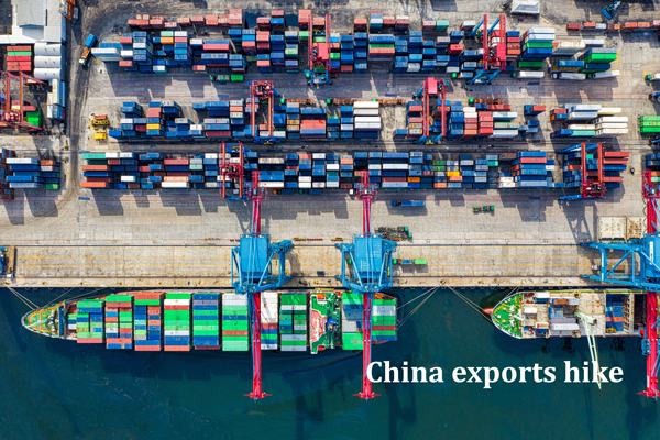 China exports hike