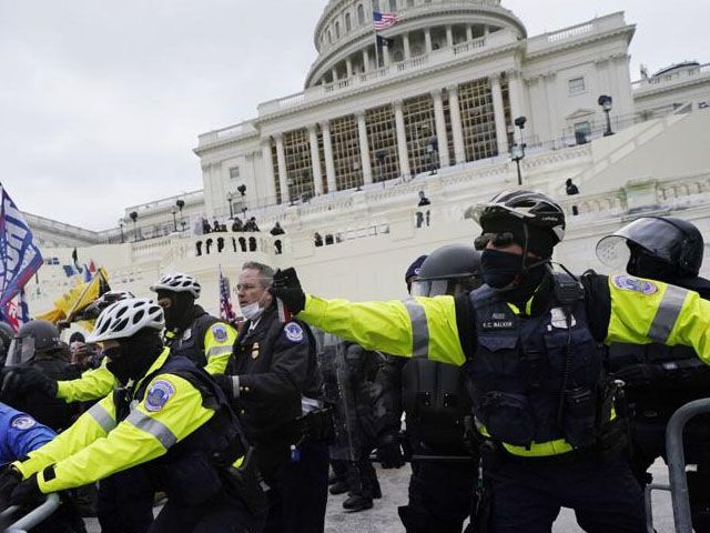 Fierce Capitol attacks on police