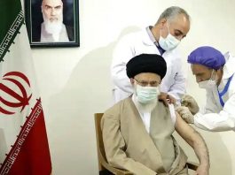 Khamenei receives domestic Covid jab