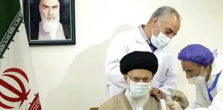 Khamenei receives domestic Covid jab