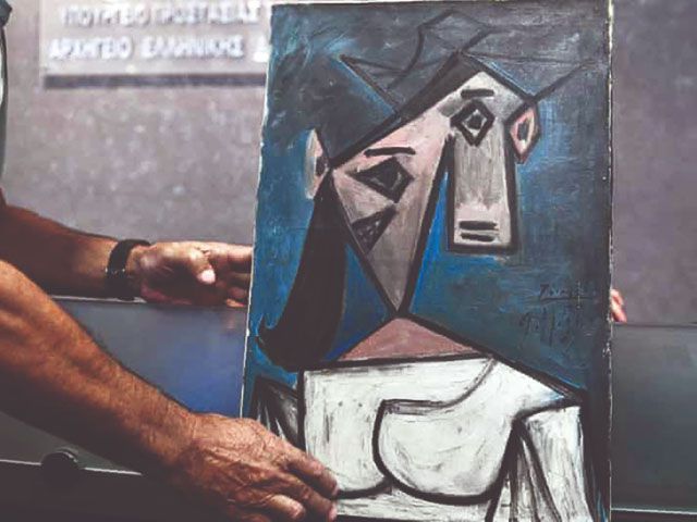Picasso painting found in Greek gorge