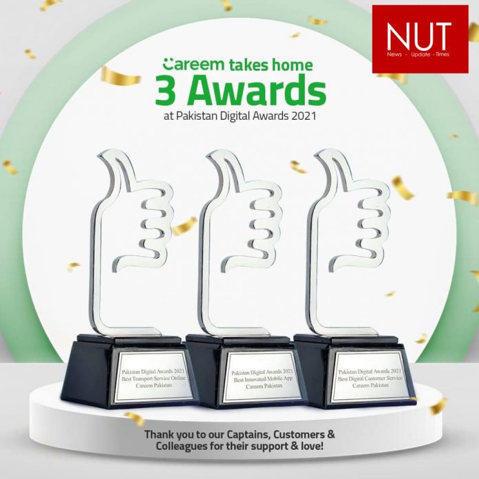 Careem bags three awards including ‘Most Innovated App’ at Pakistan Digital Awards ‘21
