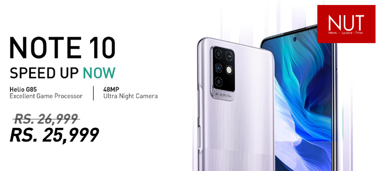 Infinix NOTE 10 unveiled as new Mid-Range Killer of 2021 with amazing specs under the hood