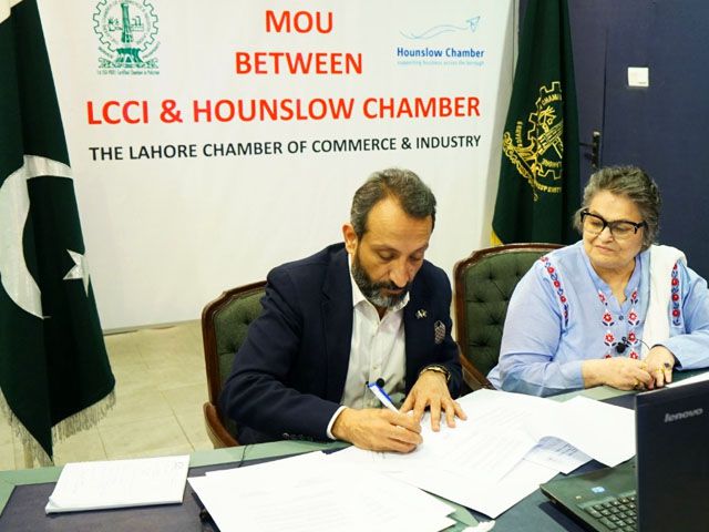 LCCI, Hounslow CCI ink MoU to boost trade