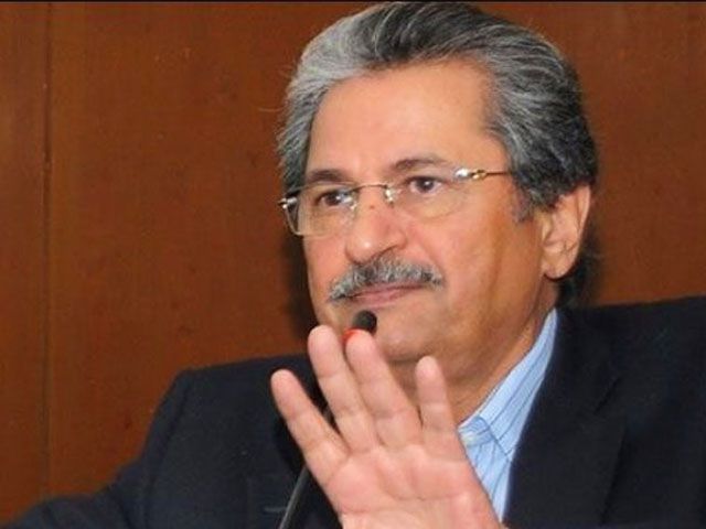 Federal Minister for Education and Professional Training Shafqat Mahmood said on Saturday that education had already suffered a lot as exams