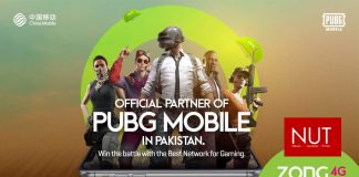 Zong 4G, Pakistan’s Best Network partner with PUBG mobile National Championship Pakistan