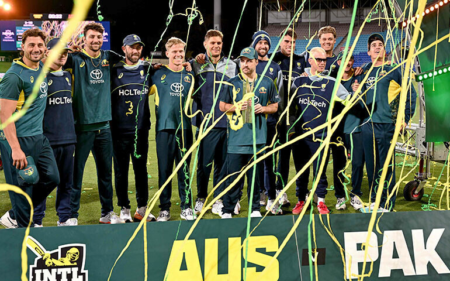 Australia's vs Pakistan in T20 series