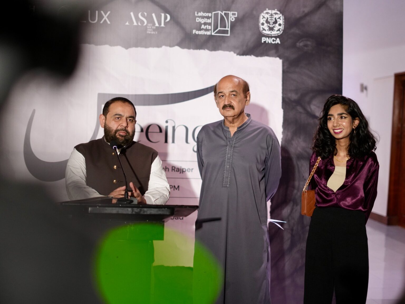 Federal Minister Aurangzeb Khan Khichi Inaugurates “Seeing, Seen” — A Visionary Exhibition at PNCA