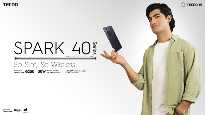 TECNO Launches SPARK 40 Series in Pakistan
