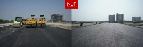 CBD PUNJAB COMMENCES ASPHALTIC BASE COURSE AT PAKISTAN’S FIRST AND LARGEST IT CITY CBD NSIT CITY