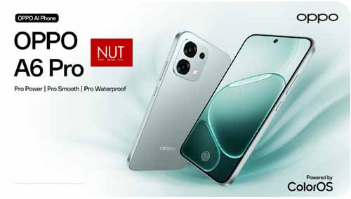 OPPO Expands the A6 Pro Lineup with the All-New Lunar Titanium Edition – Built to Last, Powered to Perform