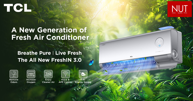 TCL FreshIN 3.0 AC Offers Clean-Air Solution for Pakistani Homes