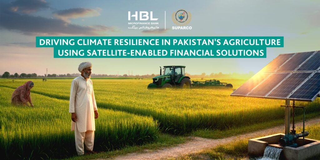 HBL MfB and SUPARCO, uses satellite data intelligence for crop monitoring