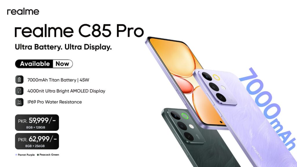 realme C85 Pro Now Available in Pakistan