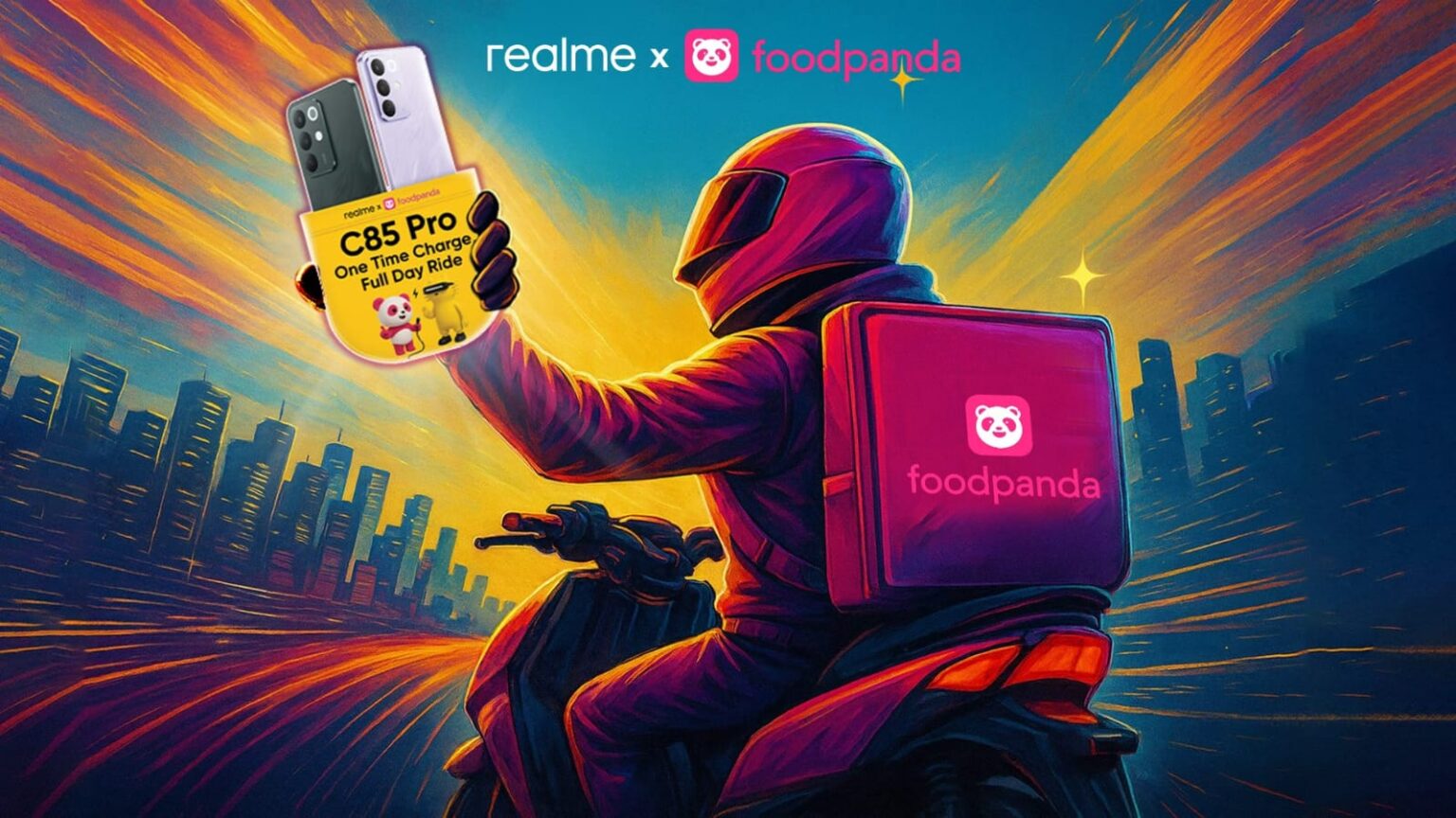 realme Joins Hands with foodpanda in a Strategic Partnership