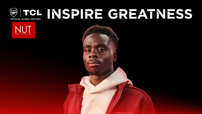 TCL deepens Partnership with Arsenal, announces Bukayo Saka as Brand Ambassador