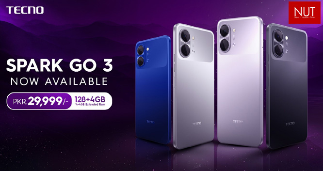 TECNO Spark Go 3 Launched in Pakistan — Bold Design, Powerful Performance and Reliable Durability