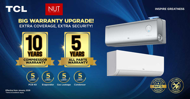 TCL Brings Industry-Leading Warranty: 10-Year Compressor and 5-Year All-Parts Coverage for ACs