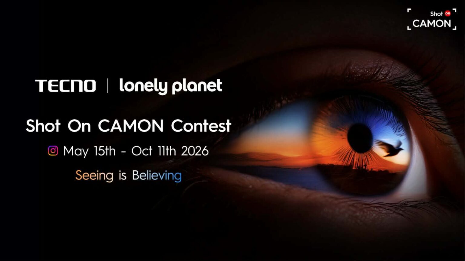 TECNO Unveils Shot On CAMON Contest 2026 Jointly with Lonely Planet