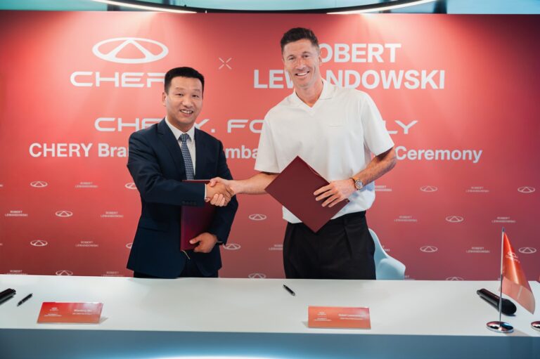 Chery Master Pakistan Celebrates Robert Lewandowski’s Appointment as Chery Brand Global Ambassador