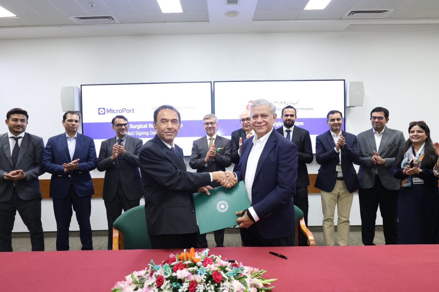 The Aga Khan University Hospital Signs MoUs to Introduce Advanced Robotic Surgery