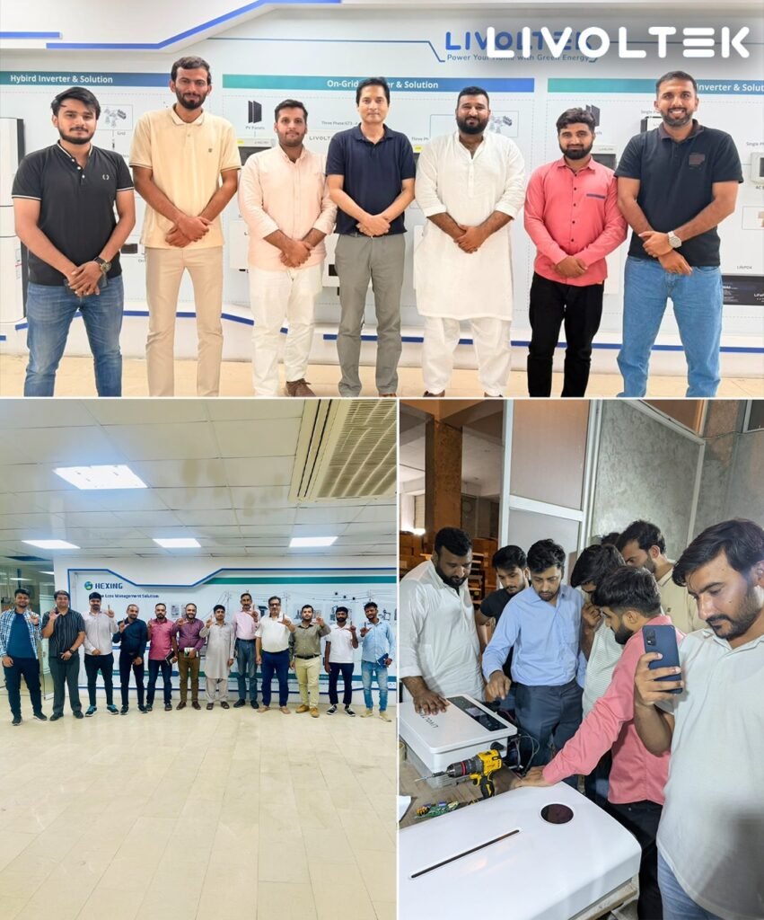LIVOLTEK Pakistan Empowers Installers Through Advanced IP66 Hybrid Inverter Technical Training Workshop