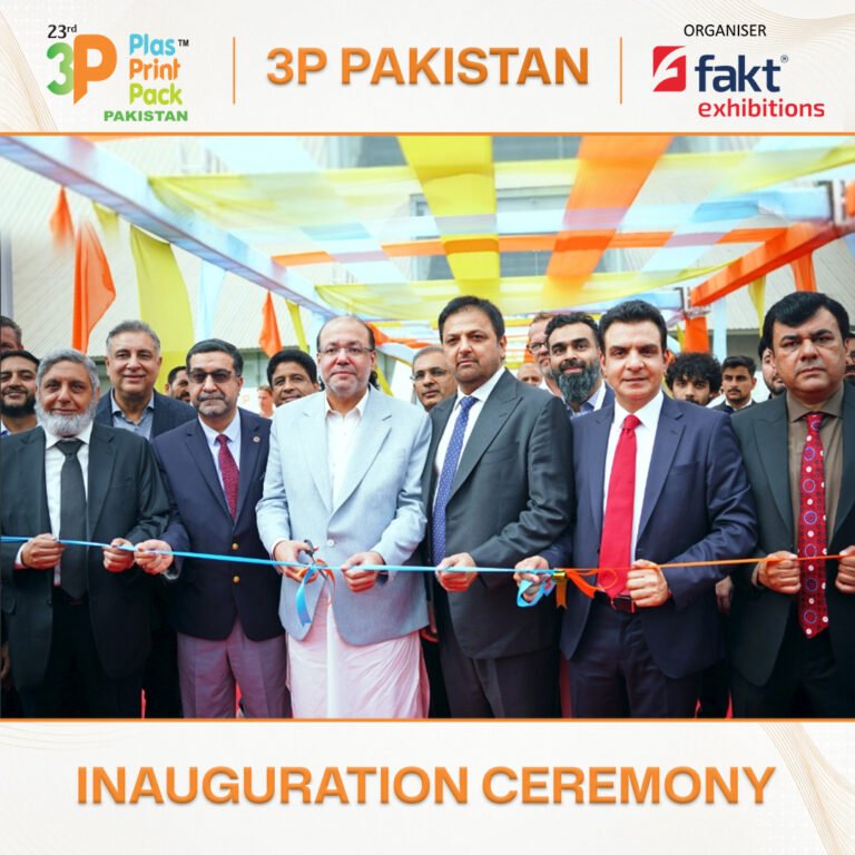 3P Plas Print Pack Pakistan 2026 Exhibition Grand Opening at Lahore Expo Centre