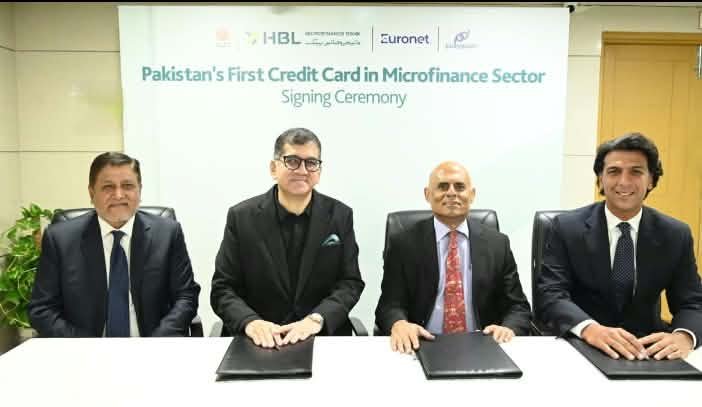HBL Microfinance Bank, 1LINK & Euronet sign agreement to launch Pakistan’s first PayPak Credit Card