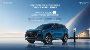 DRIVE FUEL-FREE. WITH CHERY TIGGO 8 SUPER HYBRID.