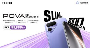 TECNO POVA Curve 2 5G Launches in Pakistan – The World’s Slimmest 8000mAh 5G Phone at PKR 99,999