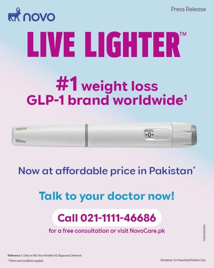 Improving Access: Novo Pakistan reduces price for weight loss treatment